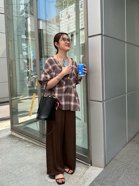 「初秋コーデ」｜KOMORI_166cmさん（レディース・166cm）の夏コーディネート