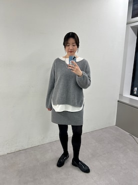 KOMORI_166cmさん（レディース・166cm）の冬コーディネート