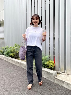 KOMORI_166cmさん（レディース・166cm）の夏コーディネート