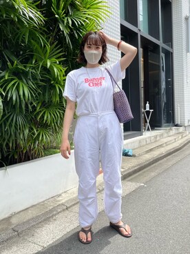 KOMORI_166cmさん（レディース・166cm）の夏コーディネート