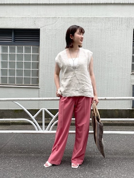 KOMORI_166cmさん（レディース・166cm）の夏コーディネート