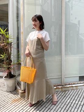 KOMORI_166cmさん（レディース・166cm）の夏コーディネート