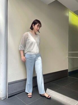 KOMORI_166cmさん（レディース・166cm）の夏コーディネート