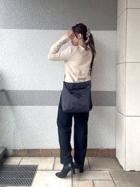 「旅行コーデ」｜sakamotoさん（レディース・160cm）の秋コーディネート