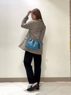 「アイテム（その他小物）」を使った、sakamotoさん（レディース・160cm）の秋コーディネート