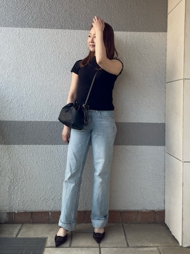 「ミュール」｜sakamotoさん（レディース・160cm）の春コーディネート