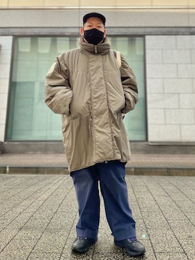 「モンスターパーカー」｜「アイテム（その他アウター）」を使った、SuGaKeNさん（メンズ・170cm）の冬コーディネート