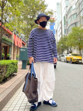 「Chaco（チャコ）のアイテム」を使った、SuGaKeNさん（メンズ・170cm）の秋コーディネート