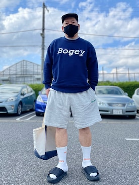 「アイテム（レッグウェア）」を使った、SuGaKeNさん（メンズ・170cm）の春コーディネート