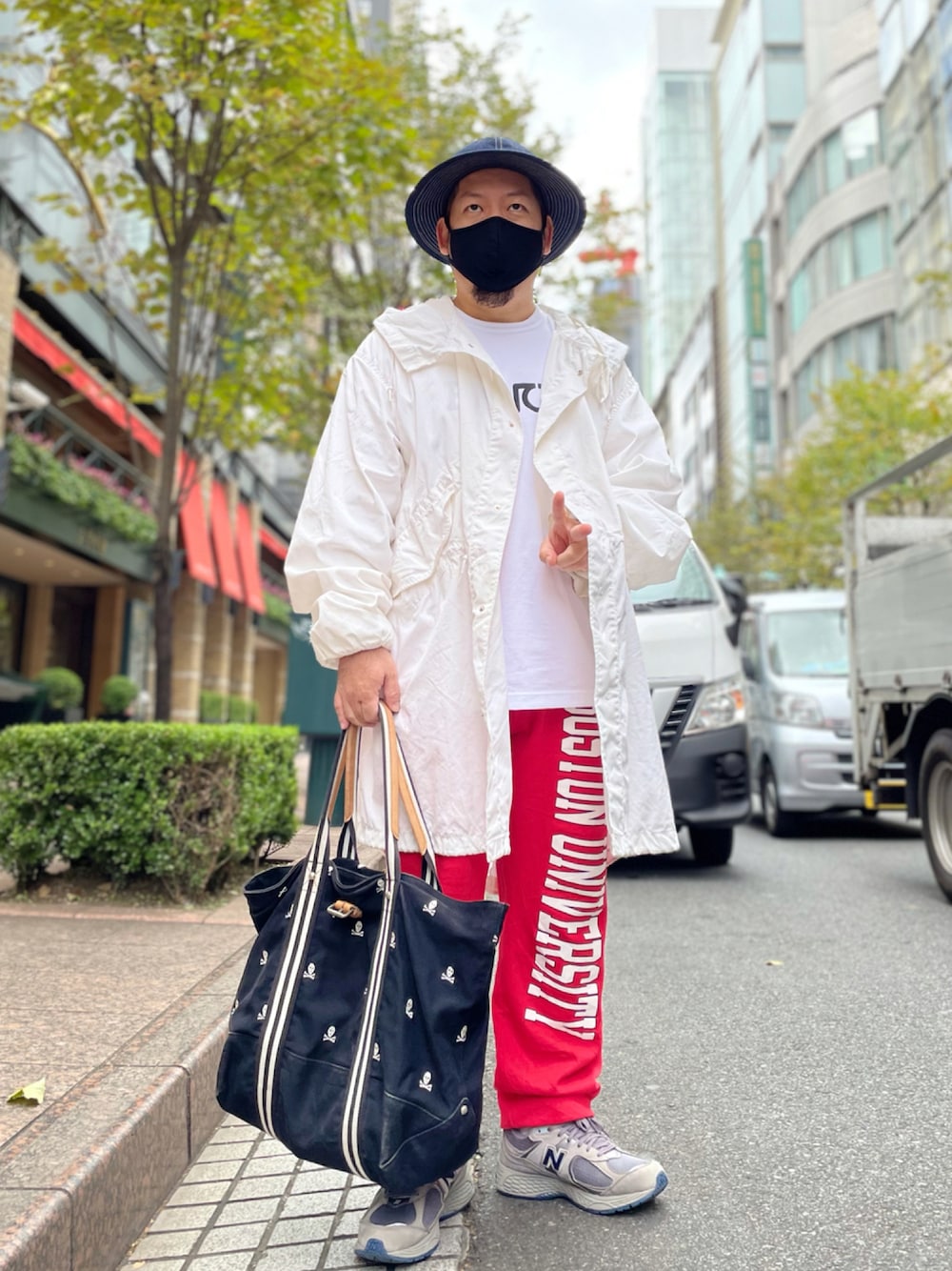 スウェットパンツを使った「ennoy」の人気ファッションコーディネート