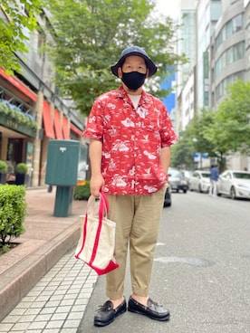 「BARNSTORMER」｜SuGaKeNさん（メンズ・170cm）の夏コーディネート