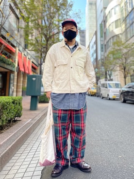 「BIG MAC（ビッグマック）のアイテム（ジャケット/アウター）」を使った、SuGaKeNさん（メンズ・170cm）の秋コーディネート