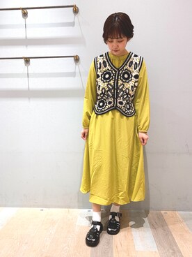 刺繍ベスト」の人気ファッションコーディネート - WEAR