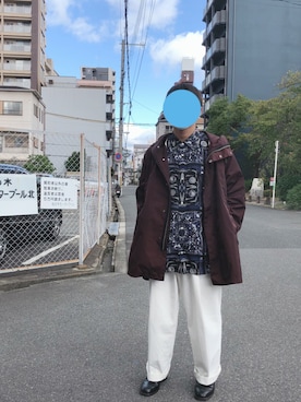 「soe（ソーイ）のアイテム（ジャケット/アウター）」を使った、takaya0624さん（メンズ・168cm）の秋コーディネート