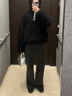 「FENNEC（フェネック）のアイテム」を使った、𝘼𝙕𝙐𝙎𝘼さん（レディース・153cm）の冬コーディネート