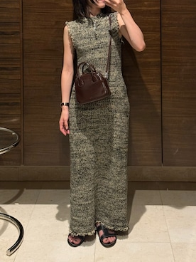 「K.JACQUES（ケイジャック）のアイテム」を使った、𝘼𝙕𝙐𝙎𝘼さん（レディース・153cm）の夏コーディネート