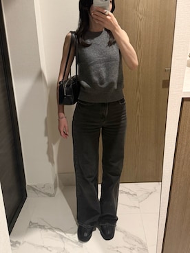 「H&M（エイチ・アンド・エム）のアイテム」を使った、𝘼𝙕𝙐𝙎𝘼さん（レディース・153cm）の秋コーディネート