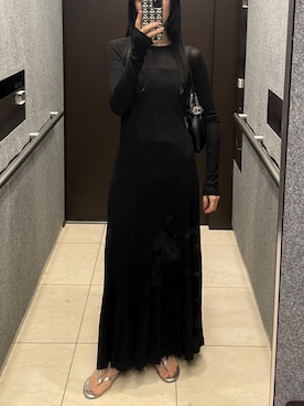 「yo BIOTOP（ヨービオトープ）のアイテム」を使った、𝘼𝙕𝙐𝙎𝘼さん（レディース・153cm）の春コーディネート