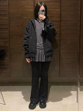 「Weekend Max Mara（ウイークエンドマックスマーラ）のアイテム」を使った、𝘼𝙕𝙐𝙎𝘼さん（レディース・153cm）の冬コーディネート