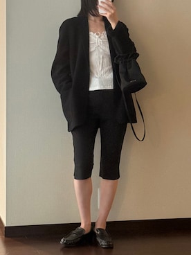 「H&M（エイチ・アンド・エム）のアイテム」を使った、𝘼𝙕𝙐𝙎𝘼さん（レディース・153cm）の秋コーディネート