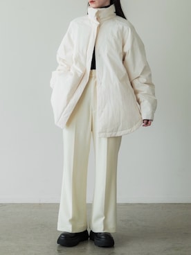 「新星WEARISTAにエントリー」｜𝘼𝙕𝙐𝙎𝘼さん（レディース・153cm）の冬コーディネート