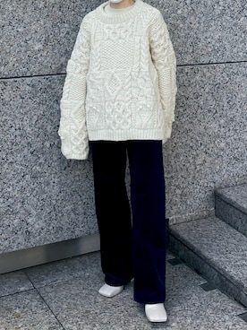 「THROW by SLY（スローバイスライ）のアイテム（ブーツ）」を使った、𝘼𝙕𝙐𝙎𝘼さん（レディース・153cm）の秋コーディネート