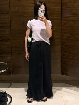 「H&M（エイチ・アンド・エム）のアイテム（サンダル）」を使った、𝘼𝙕𝙐𝙎𝘼さん（レディース・153cm）の秋コーディネート