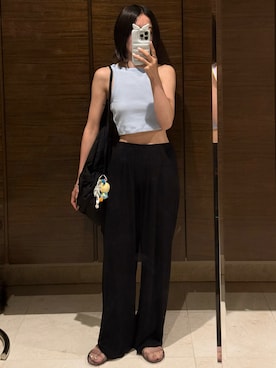 「melissa（メリッサ）のアイテム」を使った、𝘼𝙕𝙐𝙎𝘼さん（レディース・153cm）の夏コーディネート