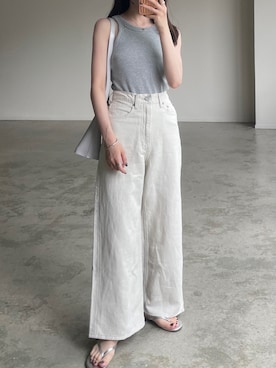 𝘼𝙕𝙐𝙎𝘼さん（レディース・153cm）の夏コーディネート