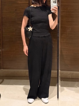 「H&M（エイチ・アンド・エム）のアイテム」を使った、𝘼𝙕𝙐𝙎𝘼さん（レディース・153cm）の夏コーディネート