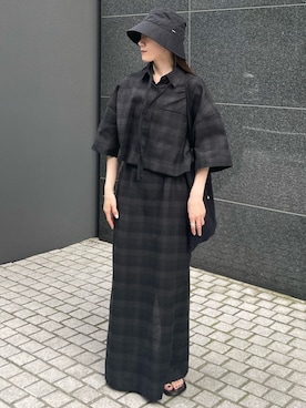 𝘼𝙕𝙐𝙎𝘼さん（レディース・153cm）の夏コーディネート