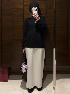 𝘼𝙕𝙐𝙎𝘼さん（レディース・153cm）の冬コーディネート