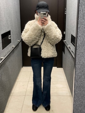 「TOTEME（トーテム）のアイテム」を使った、𝘼𝙕𝙐𝙎𝘼さん（レディース・153cm）の春コーディネート