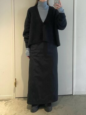 「Weekend Max Mara（ウイークエンドマックスマーラ）のアイテム」を使った、𝘼𝙕𝙐𝙎𝘼さん（レディース・153cm）の冬コーディネート