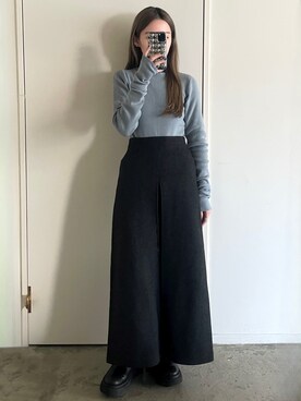 「Weekend Max Mara（ウイークエンドマックスマーラ）のアイテム」を使った、𝘼𝙕𝙐𝙎𝘼さん（レディース・153cm）の冬コーディネート