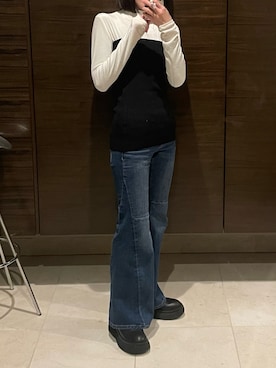 「Weekend Max Mara（ウイークエンドマックスマーラ）のアイテム」を使った、𝘼𝙕𝙐𝙎𝘼さん（レディース・153cm）の春コーディネート