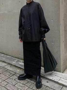「LIDNM（リドム）のアイテム（トートバッグ）」を使った、𝘼𝙕𝙐𝙎𝘼さん（レディース・153cm）の秋コーディネート