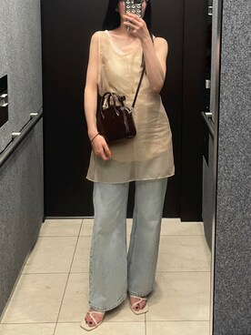 𝘼𝙕𝙐𝙎𝘼さん（レディース・153cm）の夏コーディネート