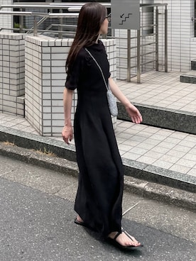 「LOW CLASSIC（ロウ　クラシック）のアイテム」を使った、𝘼𝙕𝙐𝙎𝘼さん（レディース・153cm）の夏コーディネート