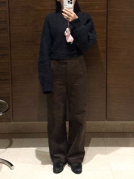 𝘼𝙕𝙐𝙎𝘼さん（レディース・153cm）の冬コーディネート