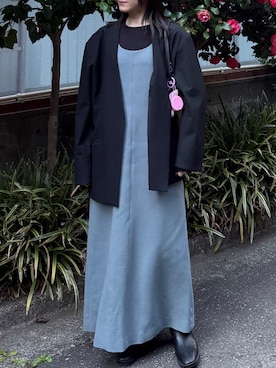 「AURALEE（オーラリー）のアイテム」を使った、𝘼𝙕𝙐𝙎𝘼さん（レディース・153cm）の春コーディネート