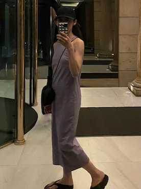 「TOTEME（トーテム）のアイテム」を使った、𝘼𝙕𝙐𝙎𝘼さん（レディース・153cm）の夏コーディネート