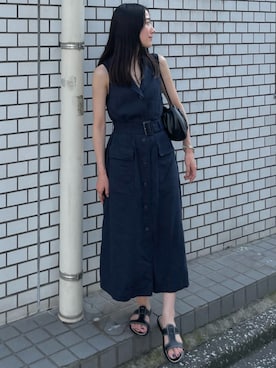 「K.JACQUES（ケイジャック）のアイテム」を使った、𝘼𝙕𝙐𝙎𝘼さん（レディース・153cm）の夏コーディネート