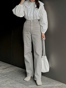 「THROW by SLY（スローバイスライ）のアイテム（ブーツ）」を使った、𝘼𝙕𝙐𝙎𝘼さん（レディース・153cm）の秋コーディネート