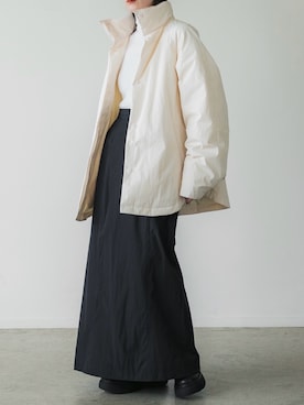 𝘼𝙕𝙐𝙎𝘼さん（レディース・153cm）の冬コーディネート