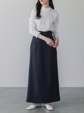 𝘼𝙕𝙐𝙎𝘼さん（レディース・153cm）の冬コーディネート