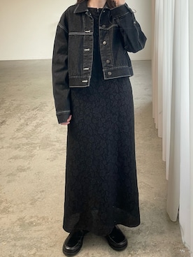 「COS（コス）のアイテム（シューズ）」を使った、𝘼𝙕𝙐𝙎𝘼さん（レディース・153cm）の春コーディネート