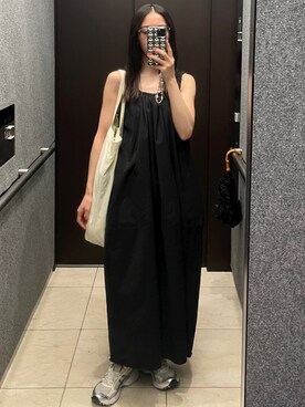 「GARRETT LEIGHT（ギャレットレイト）のアイテム」を使った、𝘼𝙕𝙐𝙎𝘼さん（レディース・153cm）の夏コーディネート