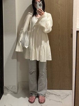 「no brand（ノーブランド）のアイテム」を使った、𝘼𝙕𝙐𝙎𝘼さん（レディース・153cm）の夏コーディネート