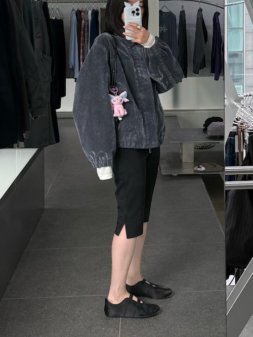 Didot.showroom（ディドット ショールーム）の「スリムバイカーパンツ